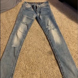 Rock revival skinny jeans